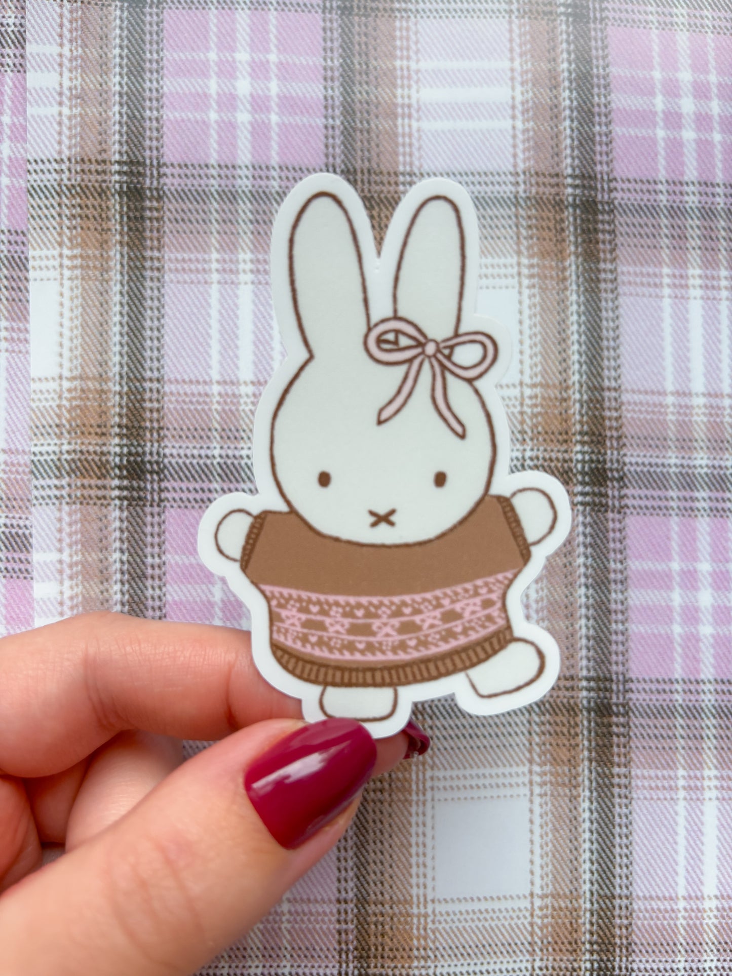 darling bunny sticker