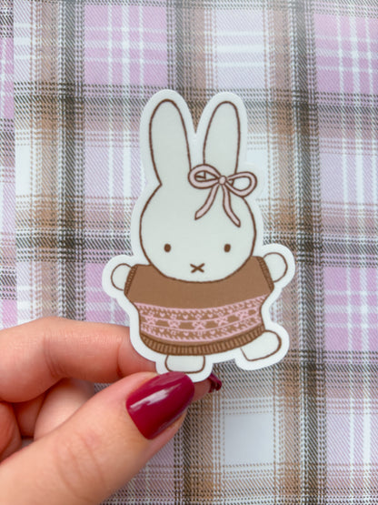 darling bunny sticker